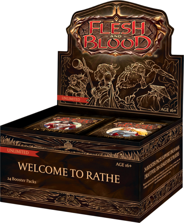 Flesh and Blood - Welcome to Rathe Unlimited - Booster Box - mock reprint booster box 02.width 10000