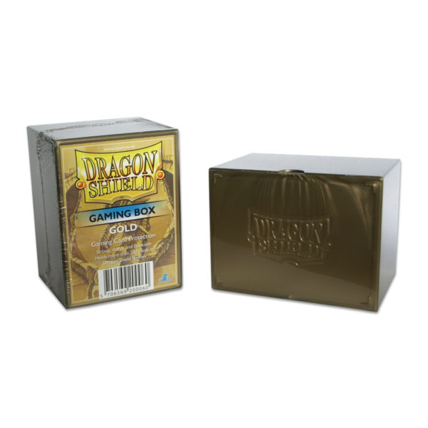Dragon Shield Strongbox - Gold - AT 20006 DS GAMING BOX GOLD 1200x1200 1