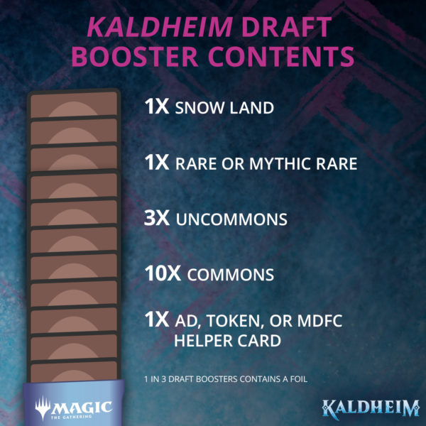 MTG - Kaldheim Draft Booster - EN - KHM Draft Booster