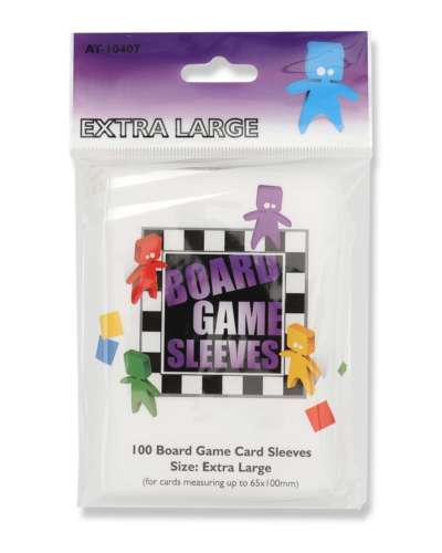 Board Game Sleeves - Extra Large (65X100mm) - 100 -