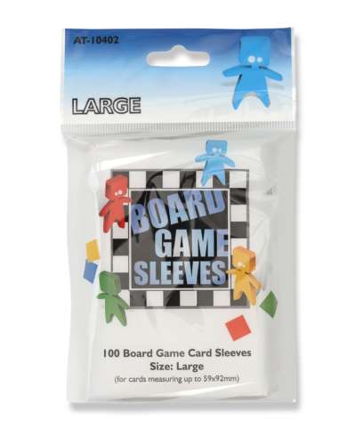 Board Game Sleeves - Large (59X92mm) - 100 - bgslarge100