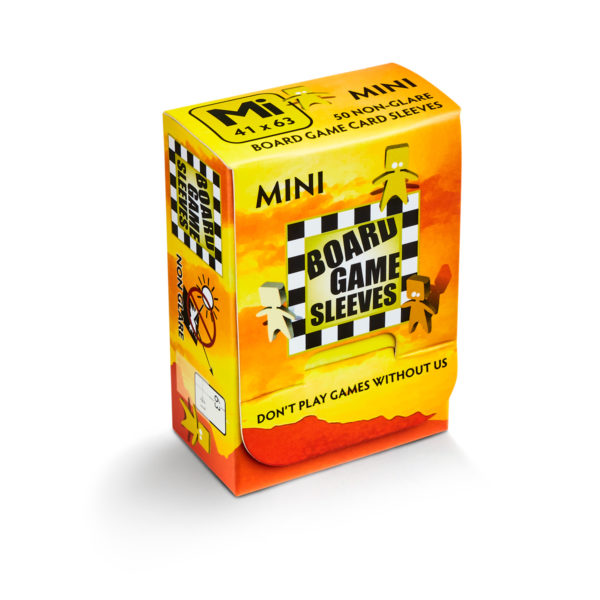 Board Game Sleeves - Mini (41X63mm) - Non-Glare - 50 - bgsmini