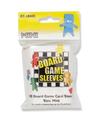 Board Game Sleeves - Mini (41X63mm) - 100 - bgsmini100