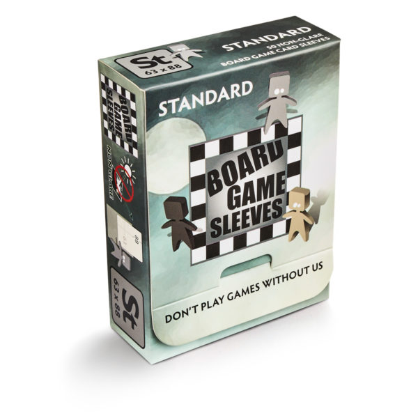 Board Game Sleeves - Standard (63X88mm) - Non-Glare - 50 - bgsstandard