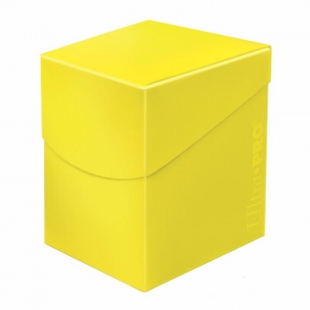 UP - Eclipse PRO 100+ Deck Box - Lemon Yellow - updbyellow