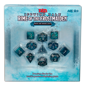 D&D Icewind Dale: Rime of the Frostmaiden Dice Set - 45838 fkqva5h