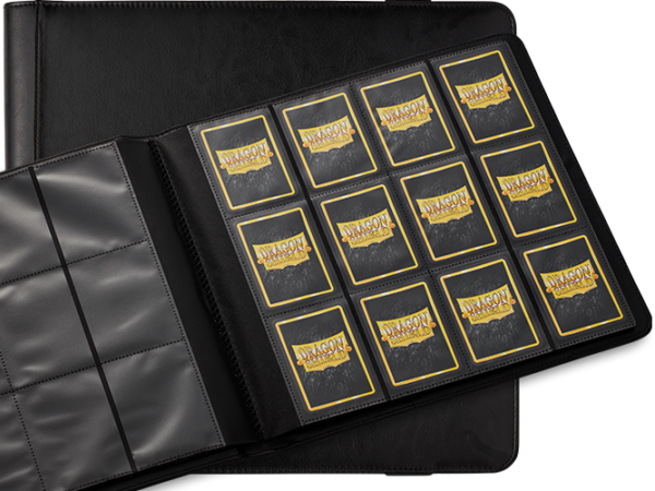 Dragon Shield Card Codex 576 Portfolio - Black - DS CARD CODEX 576 black composite packshots