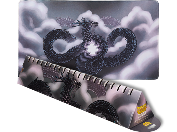 Dragon Shield Playmat - ‘Lithos’ Soul Wielder - DS PLAYMAT Slate Lithos composite packshot