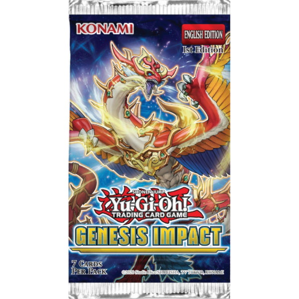 Yu-Gi-Oh! Genesis Impact Booster - Yu Gi Oh Genesis Impact Booster