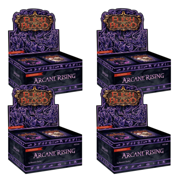 Flesh and Blood - Arcane Rising Unlimited - Case (4 boxes) - fab arc case