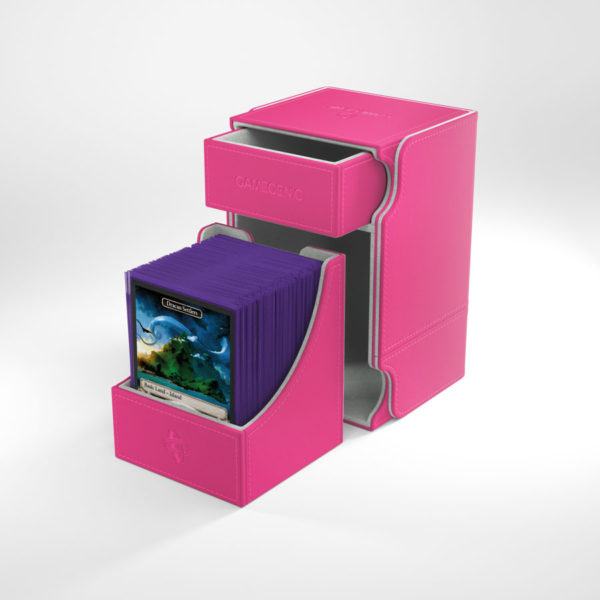 Gamegenic Watchtower 100+ Convertible - Pink - GG Watchtower Pink Sleeves 0002