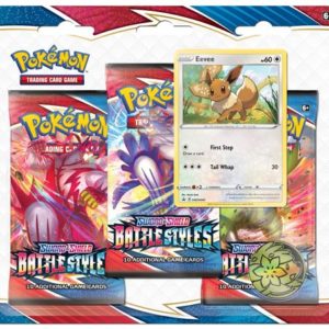 Pokémon TCG Battle Styles Eevee 3 Booster Pack Blister (EN)
