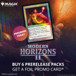 MTG Modern Horizons 2 Buy a Box Promo Card Prerelease Packs