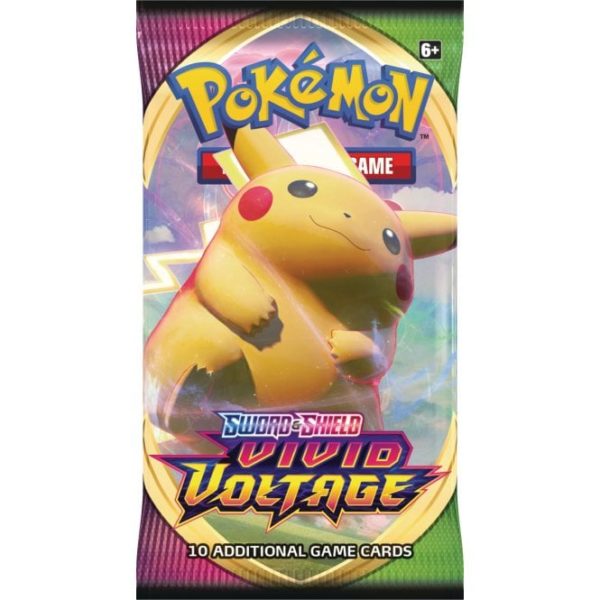 Pokémon TCG Sword & Shield 4 Vivid Voltage Booster Pack