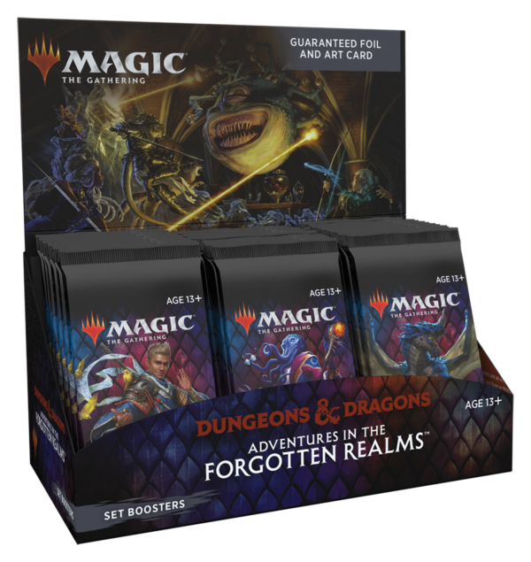 MTG Adventures in the Forgotten Realms Set Booster Display