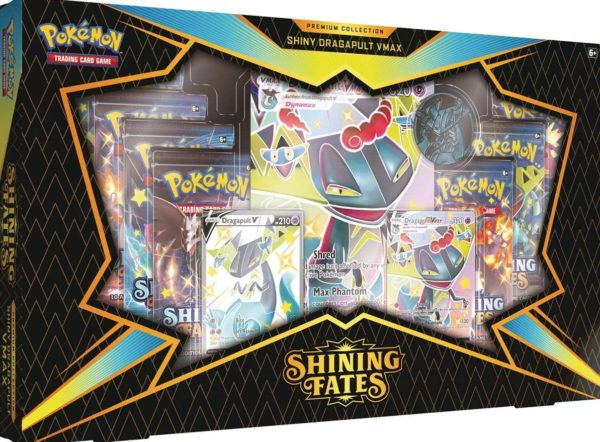 Pokémon TCG: Shining Fates Premium Collection - Shiny Dragapult VMAX - Pokemon TCG Shining Fates Premium Collection Shiny Dragapult VMAX