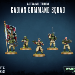 Warhammer 40k - Astra Militarum Cadian Command Squad