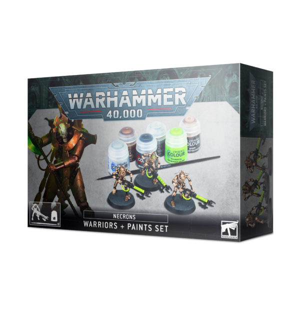 Warhammer 40k - Necrons: Warriors + Paints Set