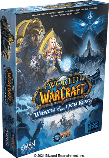 World of Warcraft - Wrath of the Lich King - Board Game