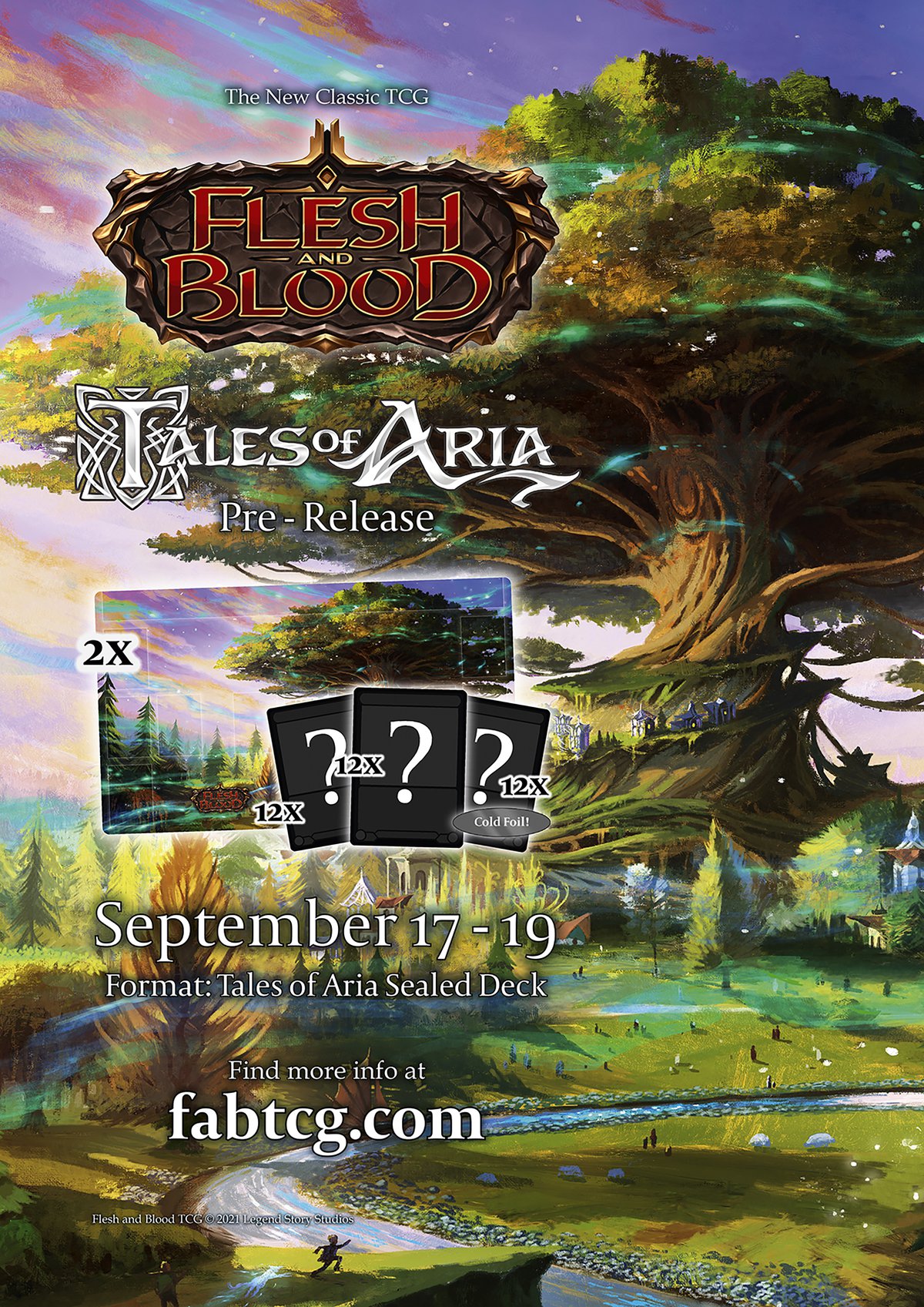 Flesh and Blood Tales of Aria Pre-Release