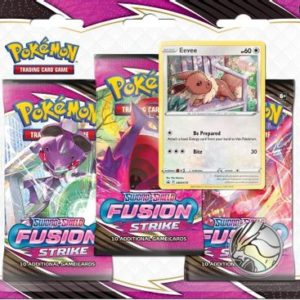 Home - Pokemon Fusion Strike 3 Pack Blister Eevee.