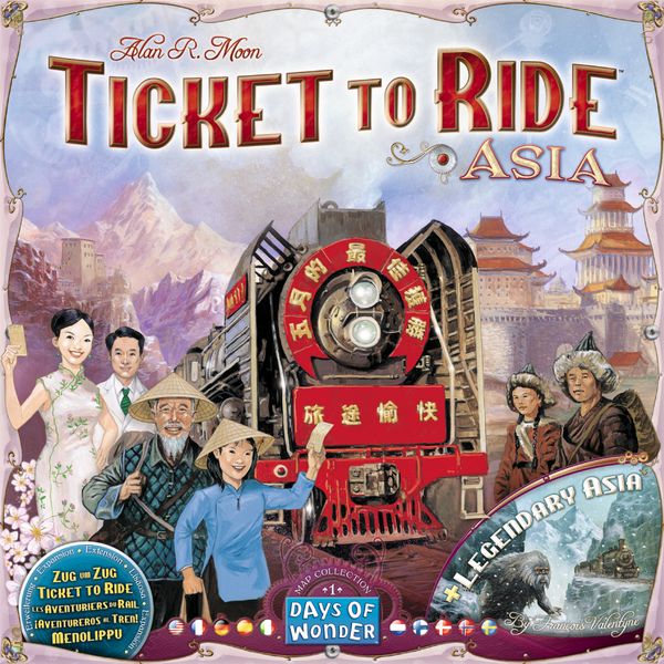 Ticket to Ride Map Collection: Volume 1 – Team Asia & Legendary Asia - pic1077579
