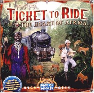 Ticket to Ride Map Collection: Volume 3 – The Heart of Africa - pic1545284