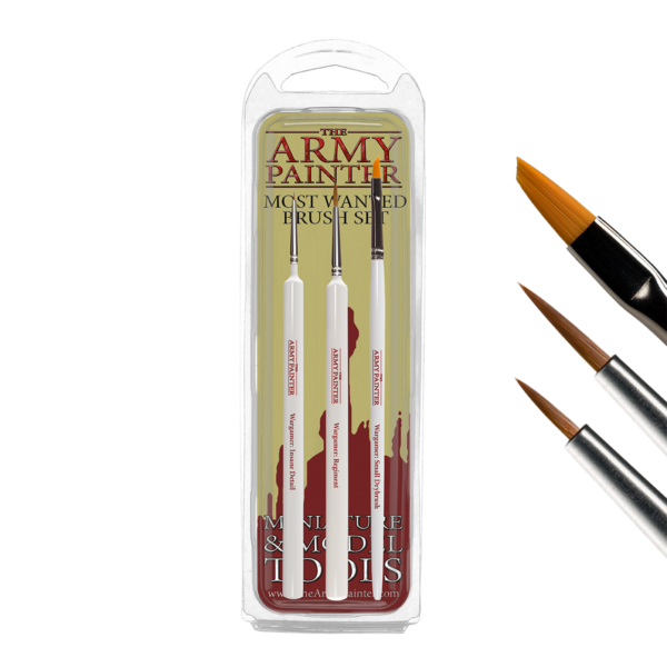 The Army Painter - Most Wanted Brush Set