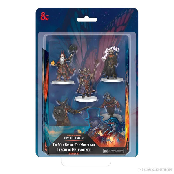 D&D Icons of the Realms Minis The Wild Beyond the Witchlight - League of Malevolence Starter Set