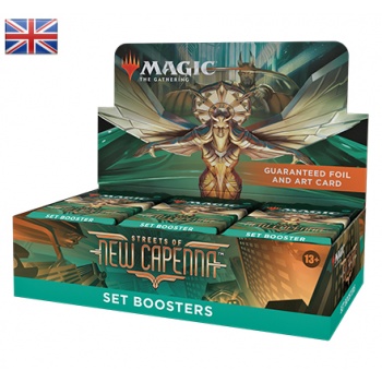 MTG Streets of New Capenna Set Booster Display