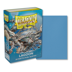 Dragon Shield Japanese size Matte Dual Sleeves - Lagoon Saras (60)