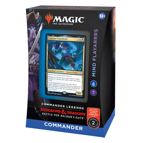 MTG - Commander Legends Baldur's Gate Commander Deck - Mind Flayarrrs (BlueBlack)
