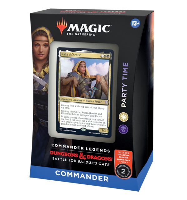 MTG - Commander Legends Baldur's Gate Commander Deck - Party Time (WhiteBlack)