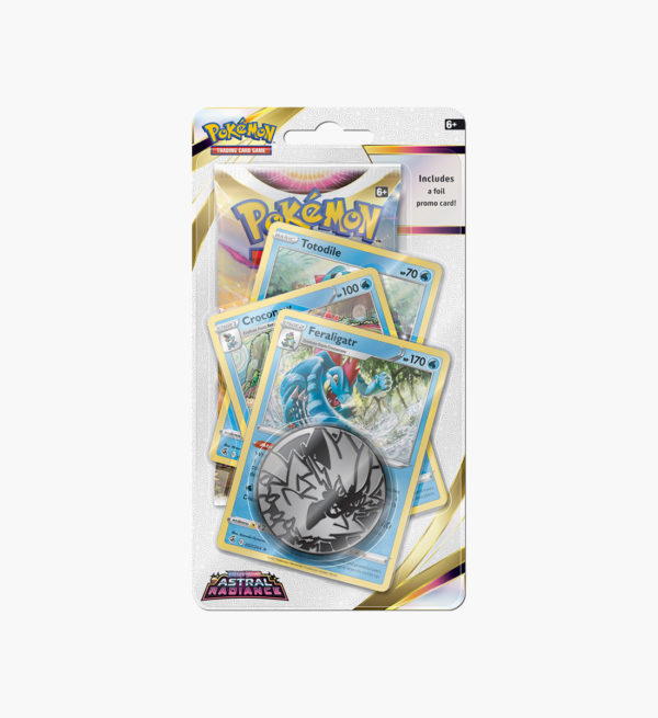 Pokémon Astral Radiance Premium Checklane Blister Feraligatr