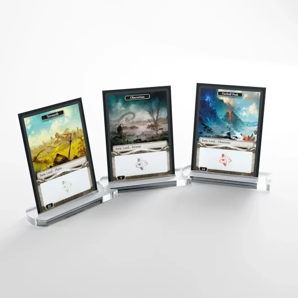 Gamegenic - Premium Card Stands Set 4x Acrylic