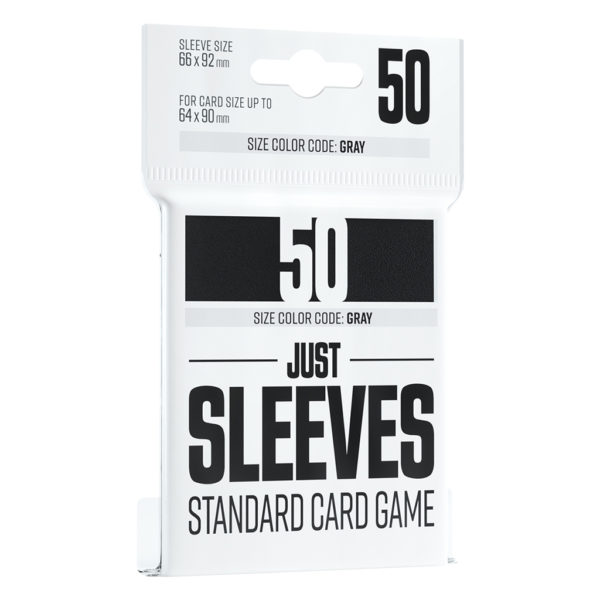 Just Sleeves - Standard Card Game Black (50)
