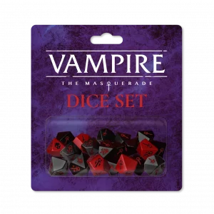 Vampire The Masquerade - Dice Set