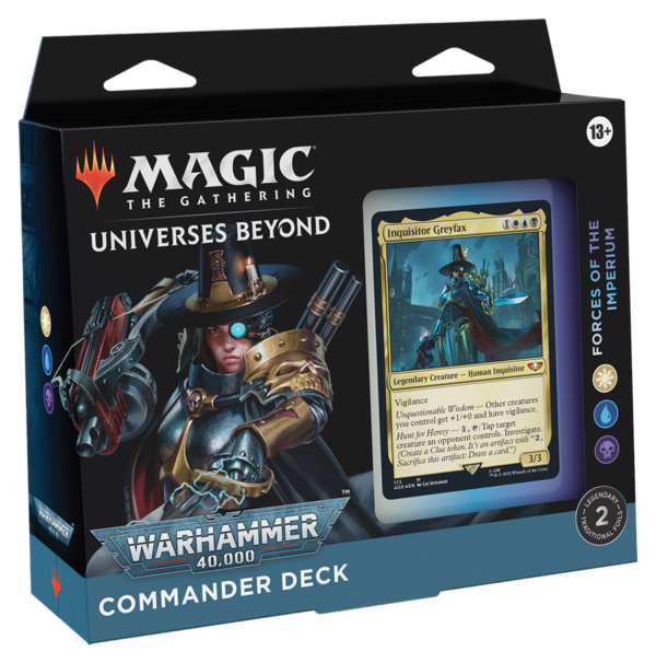 MTG Universes Beyond Warhammer 40k Commander Deck - Forces of the Imperium