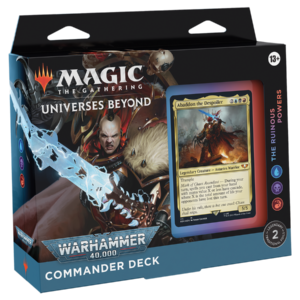 MTG Universes Beyond Warhammer 40k Commander Deck - The Ruinous Powers