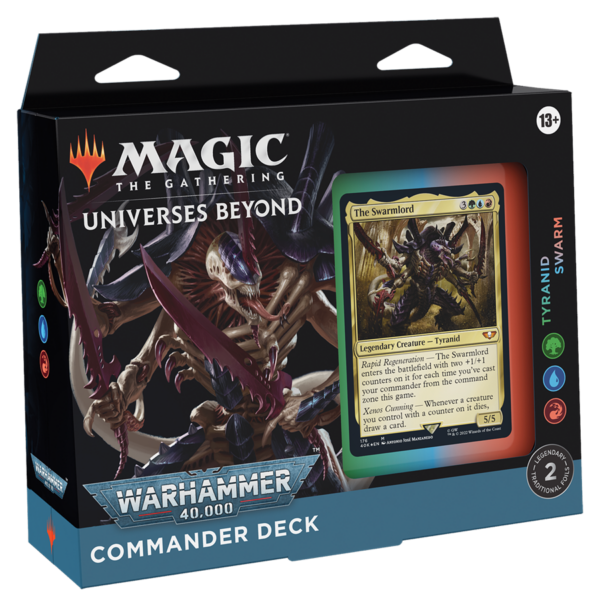 MTG Universes Beyond Warhammer 40k Commander Deck - Tyranid Swarm
