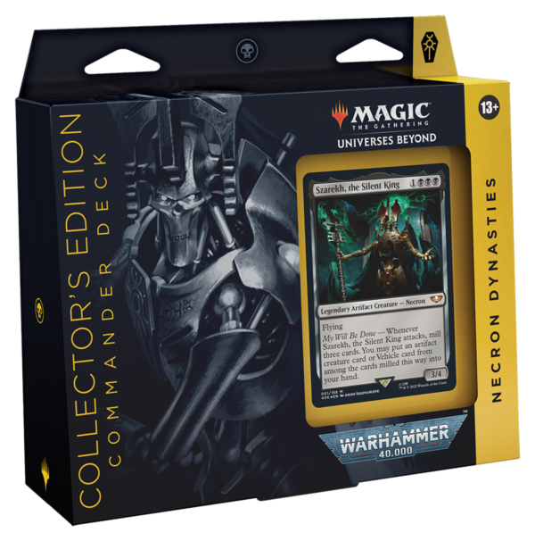 MTG Universes Beyond Warhammer 40k Collector's Edition Commander Deck - Necron Dynasties