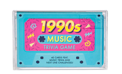 1990s Music Trivia Game - EN - 1990S MUSIC TRIVIA GAME