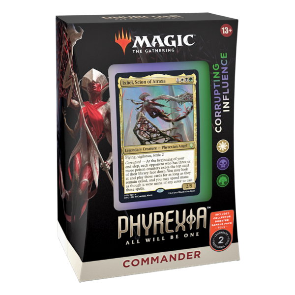 MTG Phyrexia: All Will Be One Corrupting Influence Commander Deck - Phyrexia All Will Be One Corrupting Influence Commander Deck