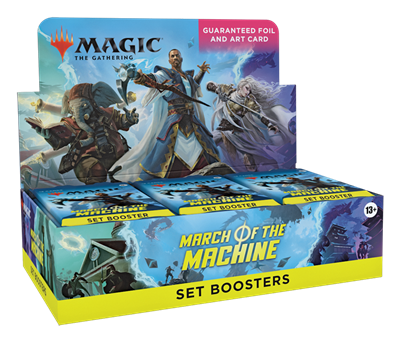 MTG March of The Machine Set Booster Display - March of the Machine set booster display