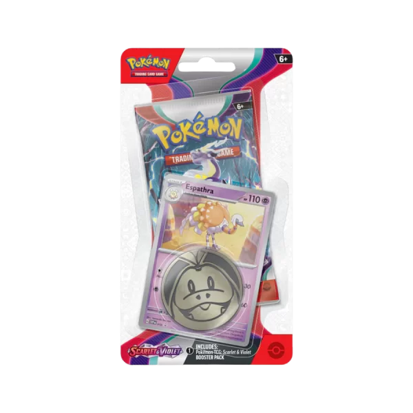 Pokémon Scarlet & Violet Checklane Blister - Espathra - Pokemon Scarlet and Violet Checklane Blister Espathra