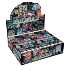 New Products - Yu Gi Oh Maze of Memories Booster Display