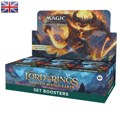 MTG The Lord of The Rings - Tales of Middle-Earth Set Booster Display - MTG The Lord of The Rings Tales of Middle Earth Set Booster Display