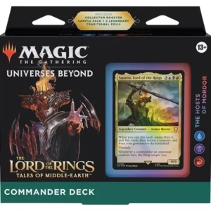 Home - MTG Lord of The Rings Tales of Middle Earth Commander Deck The Hosts of Mordor