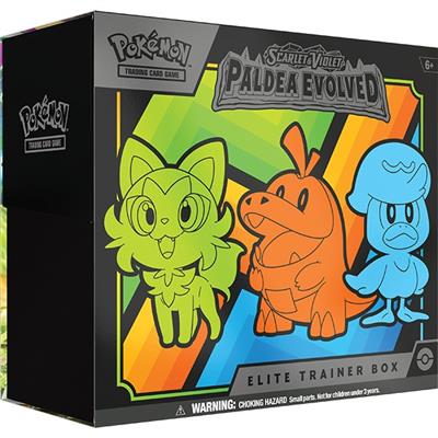 Pokémon Paldea Evolved Elite Trainer Box - Pokemon Paldea Evolved Elite Trainer