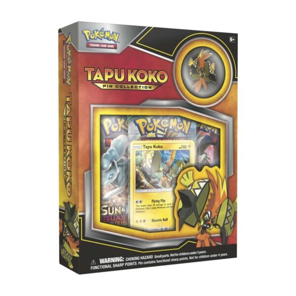 Pokémon TCG Tapu Koko Pin Collection - Pokemon TCG Tapu Koko Pin Collection